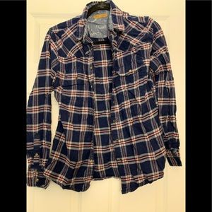 Blue and Red Flannel